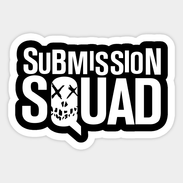 Submission Squad (Brazilian Jiu Jitsu / BJJ) Sticker by fromherotozero